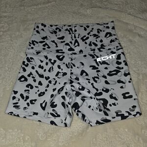ECHT Leopard Print Shorts
